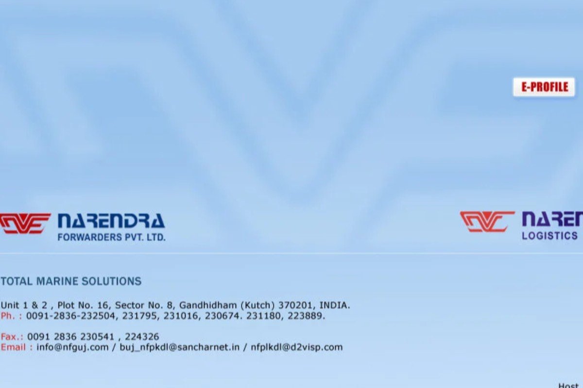 Narendra Forwarders Pvt Ltd