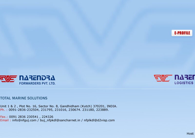 Narendra Forwarders Pvt Ltd